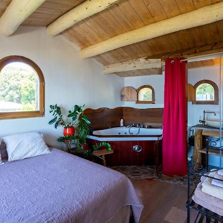 Coin De Paradis Vue Dominante Sur Mer, Montagne Et Tour Genoise Avec Jacuzzi Pino Экстерьер фото